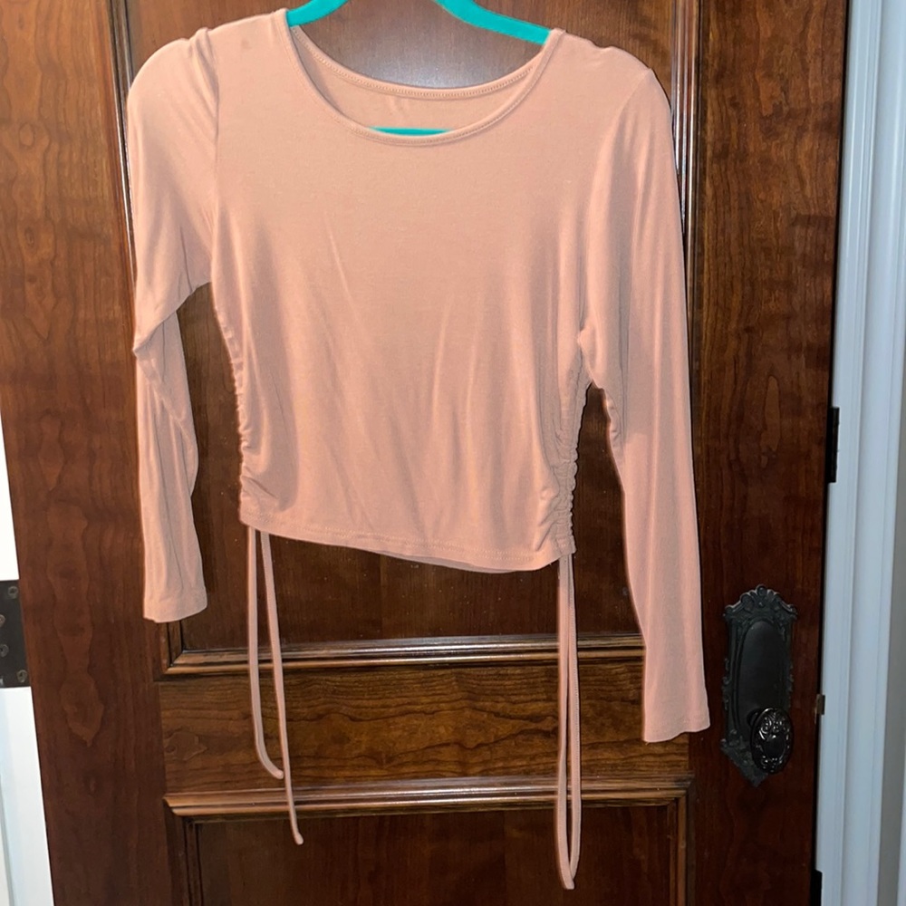 brown long sleeve